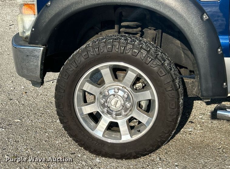 image for item EK2821 2008 Ford F250 Super Duty Lariat Crew Cab pickup truck