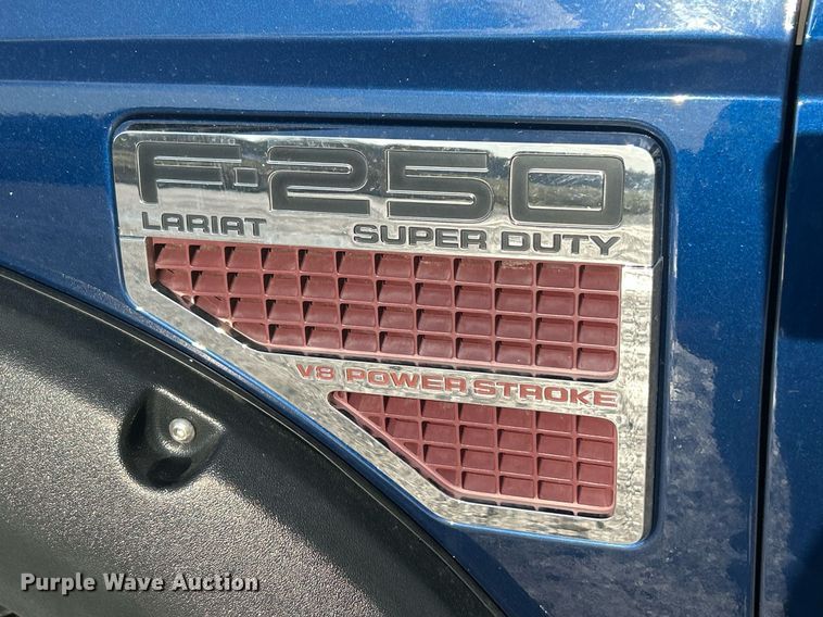 image for item EK2821 2008 Ford F250 Super Duty Lariat Crew Cab pickup truck