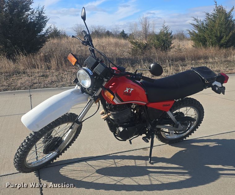 image for item EK5051 1982 Yamaha XT550 motorcycle