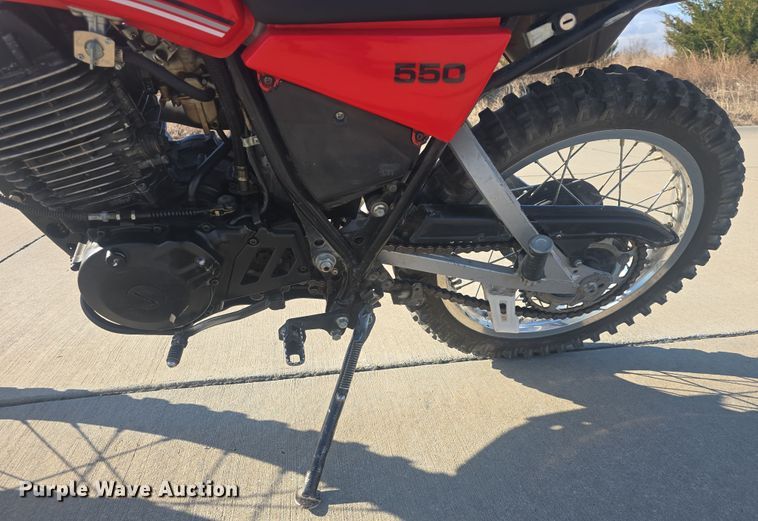 image for item EK5051 1982 Yamaha XT550 motorcycle