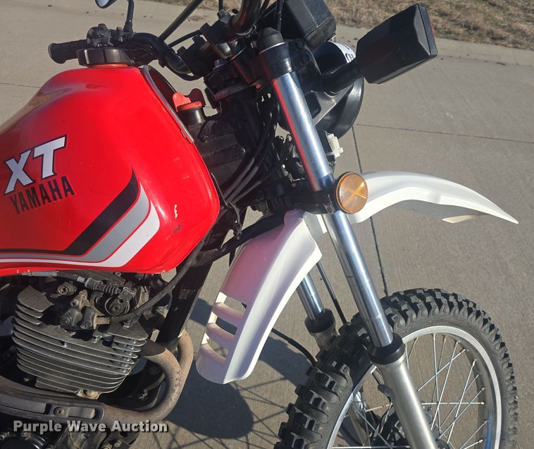 image for item EK5051 1982 Yamaha XT550 motorcycle