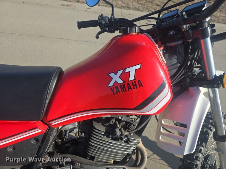 image for item EK5051 1982 Yamaha XT550 motorcycle