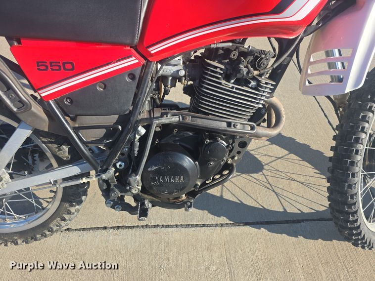 image for item EK5051 1982 Yamaha XT550 motorcycle