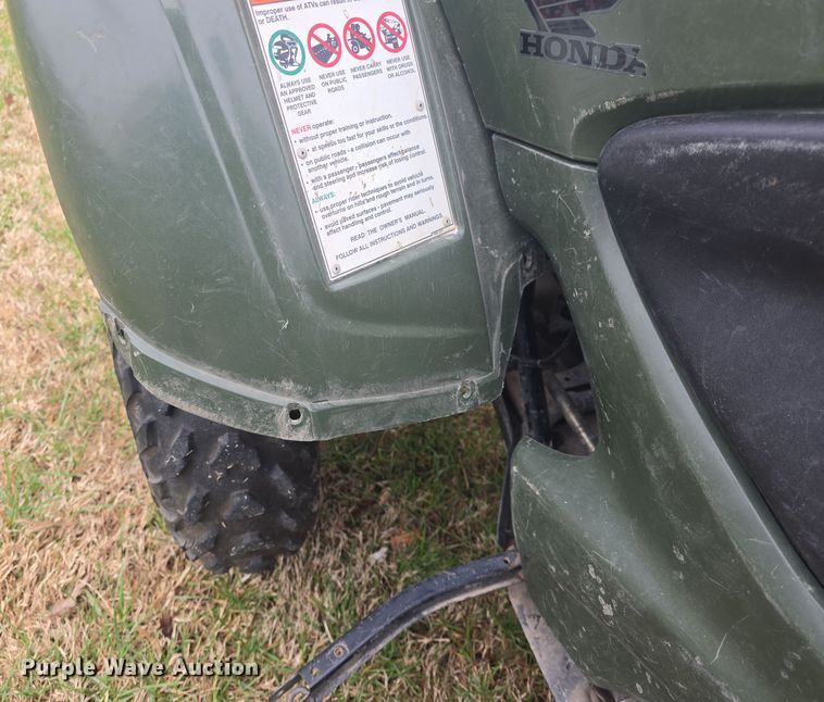 image for item EK5109 2007 Honda TRX420 ATV