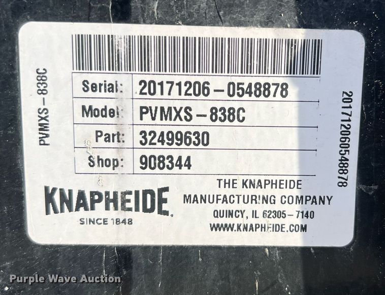 image for item EL5599 Knapheide PVMXS-838C flatbed