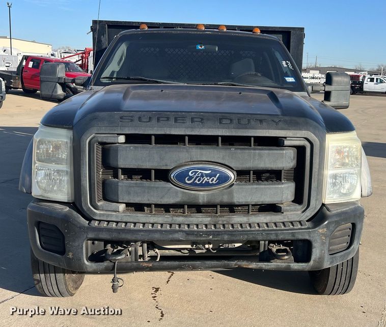 image for item EL5699 2011 Ford F550 Super Duty XL flatbed truck