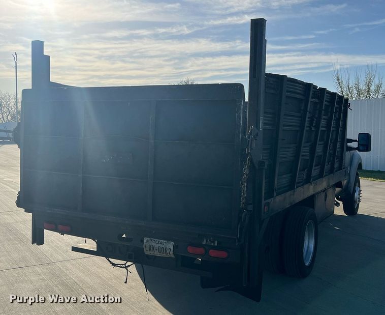 image for item EL5699 2011 Ford F550 Super Duty XL flatbed truck