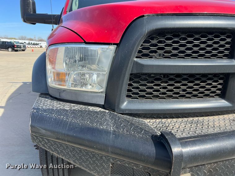 image for item EL5701 2015 Dodge Ram 5500 Crew Cab flatbed truck