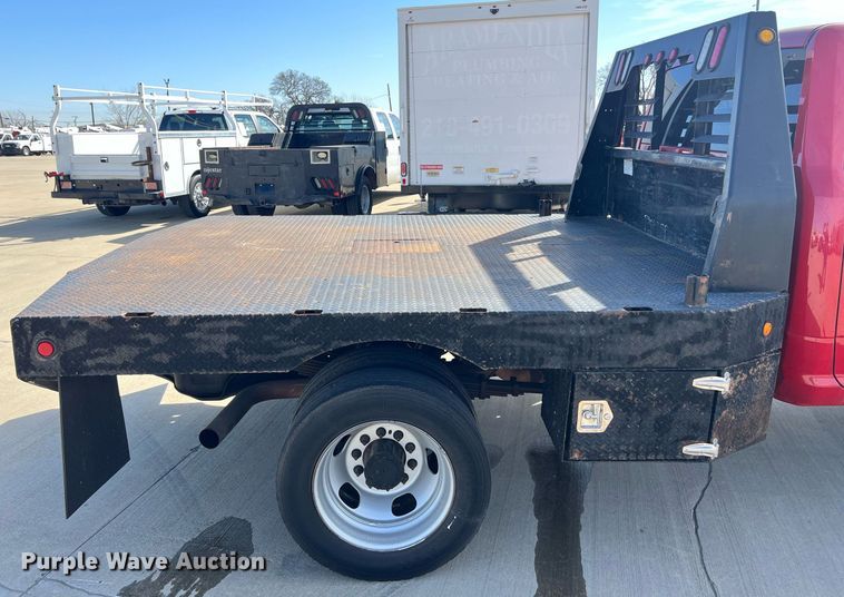 image for item EL5701 2015 Dodge Ram 5500 Crew Cab flatbed truck