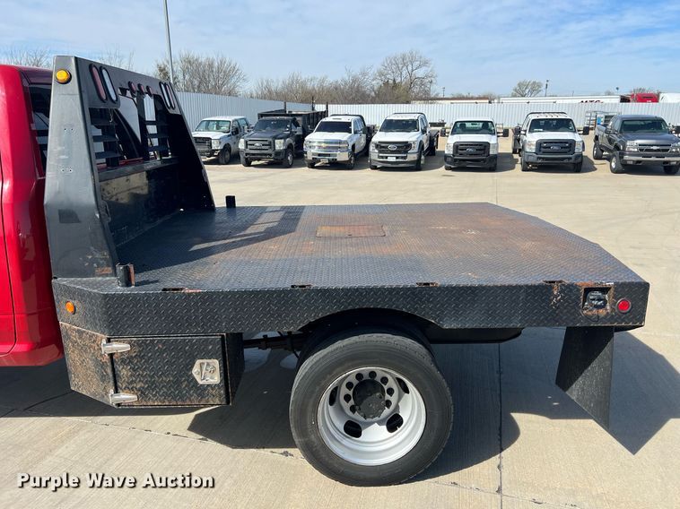 image for item EL5701 2015 Dodge Ram 5500 Crew Cab flatbed truck