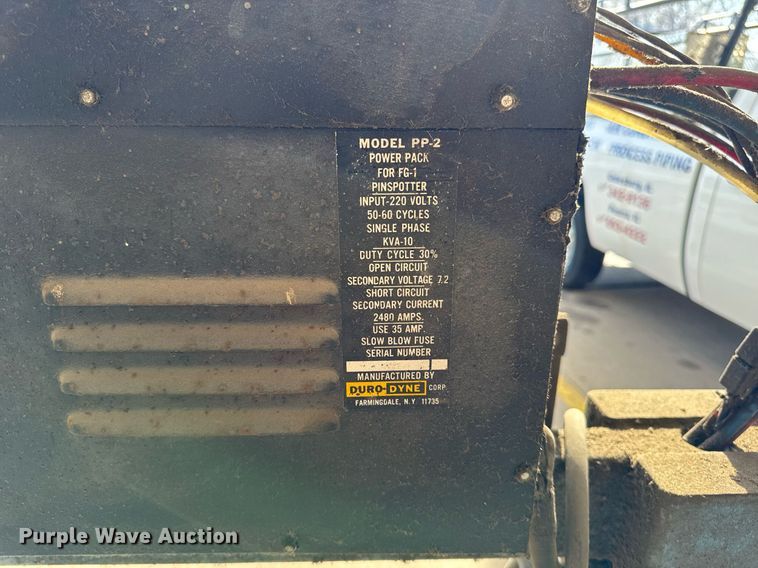 image for item EM3642 Duro Dyne FG-1 pinspotter