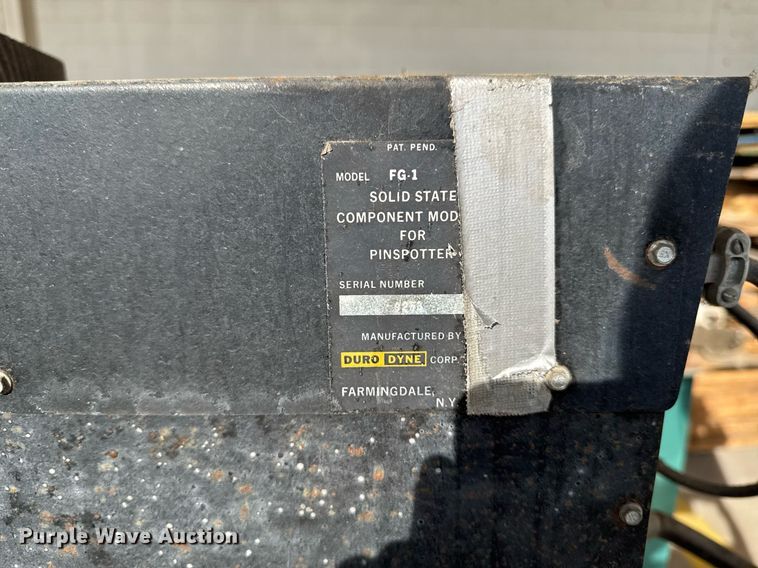 image for item EM3642 Duro Dyne FG-1 pinspotter