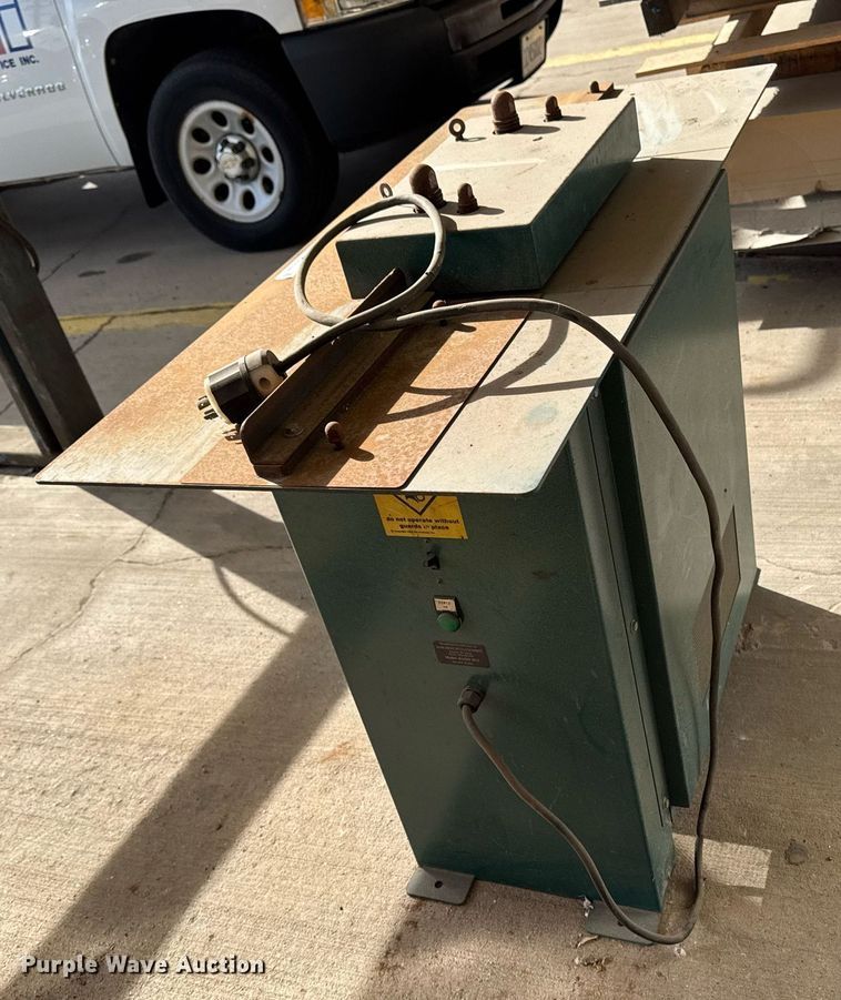 image for item EM3643 Rams Sheet Metal Equipment RAMS 2012 sheet metal bending machine
