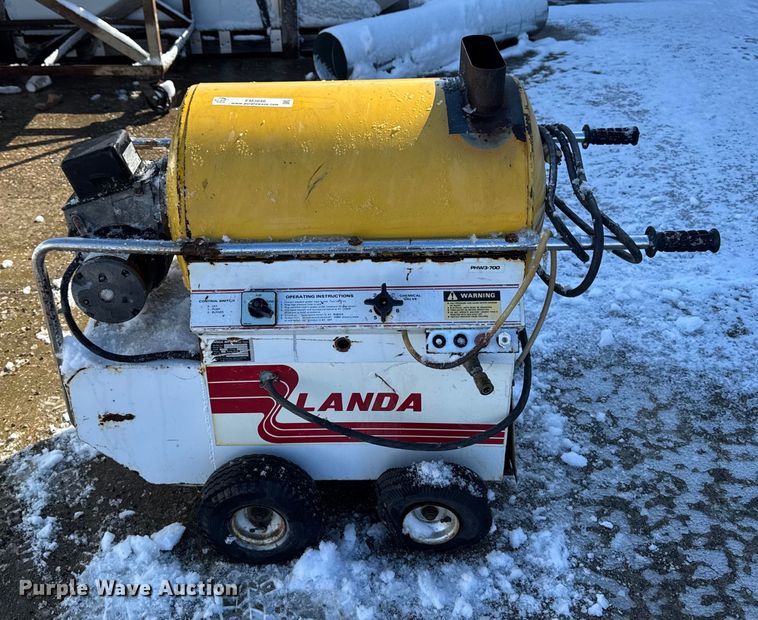 image for item EM3646 Landa PHW3-700 hot pressure washer