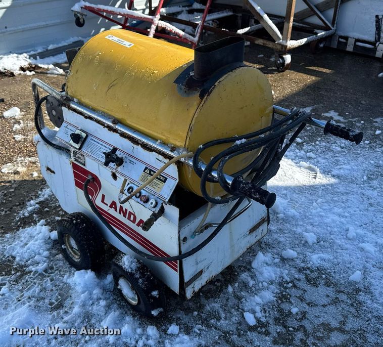 image for item EM3646 Landa PHW3-700 hot pressure washer