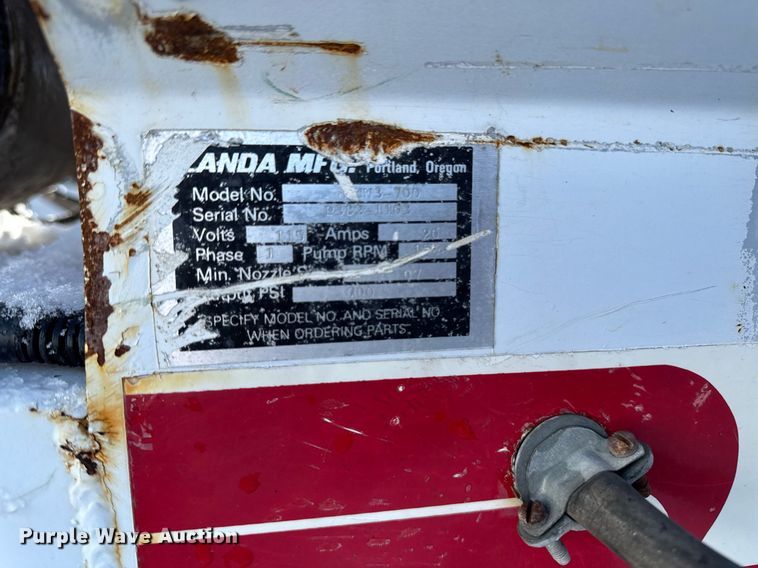 image for item EM3646 Landa PHW3-700 hot pressure washer