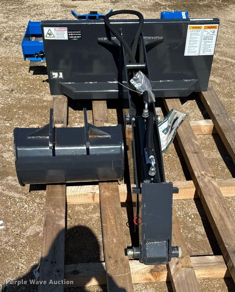 image for item EM3666 2024 Landhonor DGB-14-84D skid steer backhoe