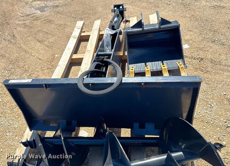 image for item EM3666 2024 Landhonor DGB-14-84D skid steer backhoe