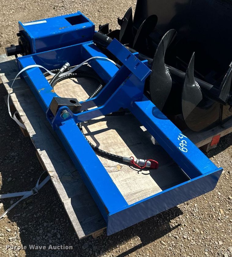 image for item EM3667 GIYI skid steer auger