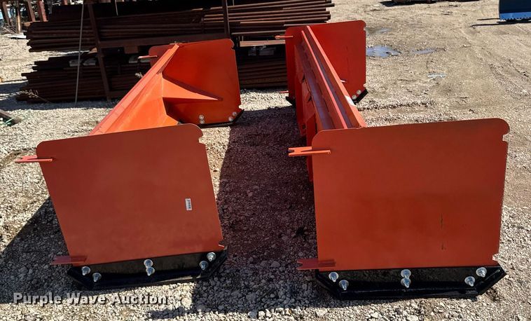 image for item EM3670 (2) skid steer snow pushers