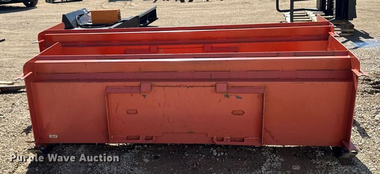 image for item EM3670 (2) skid steer snow pushers