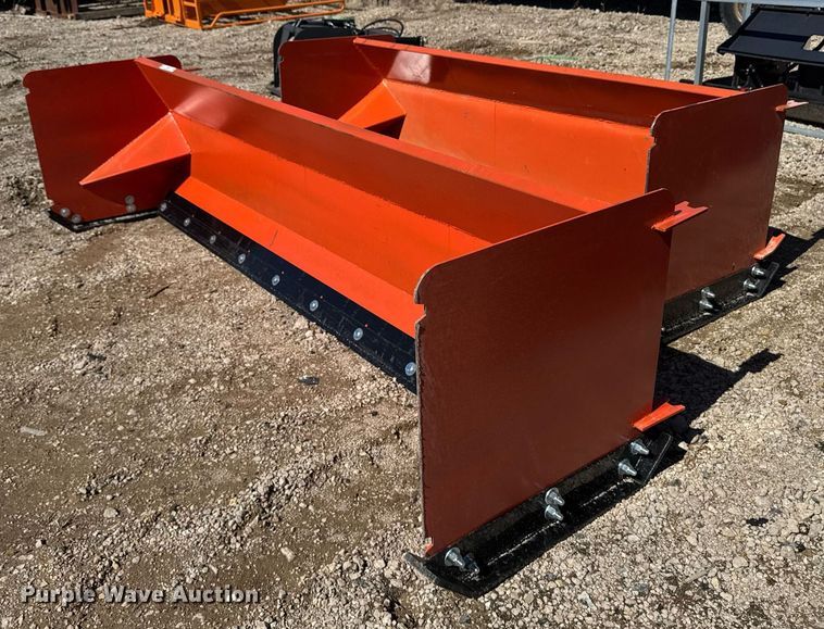 image for item EM3670 (2) skid steer snow pushers