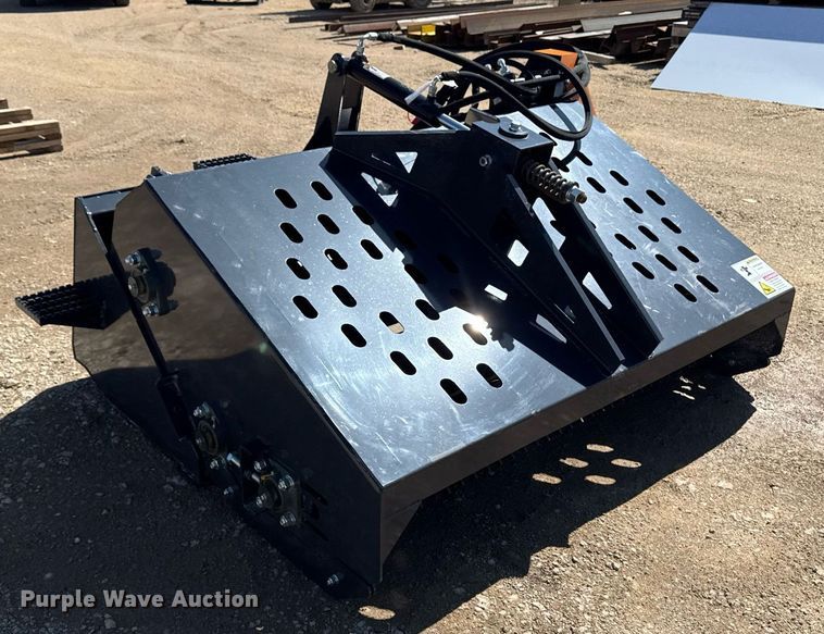 image for item EM3674 2023 Landhonor LR-12-72W skid steer landscape rake