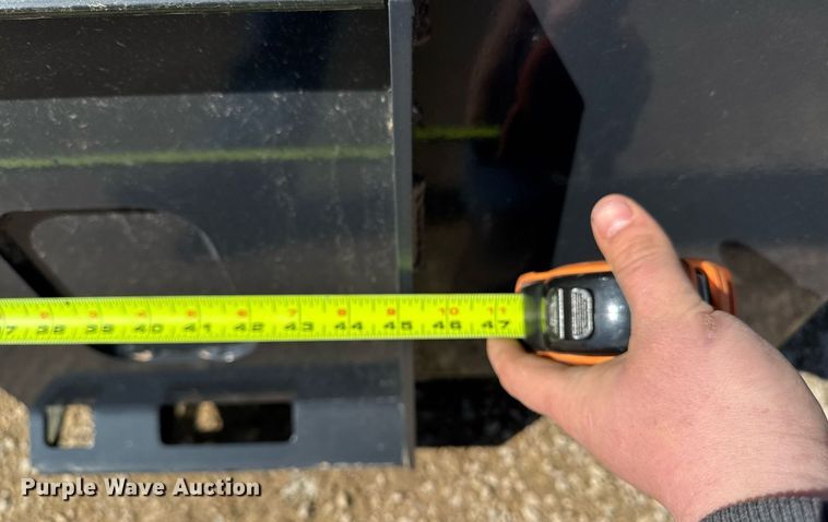 image for item EM3674 2023 Landhonor LR-12-72W skid steer landscape rake