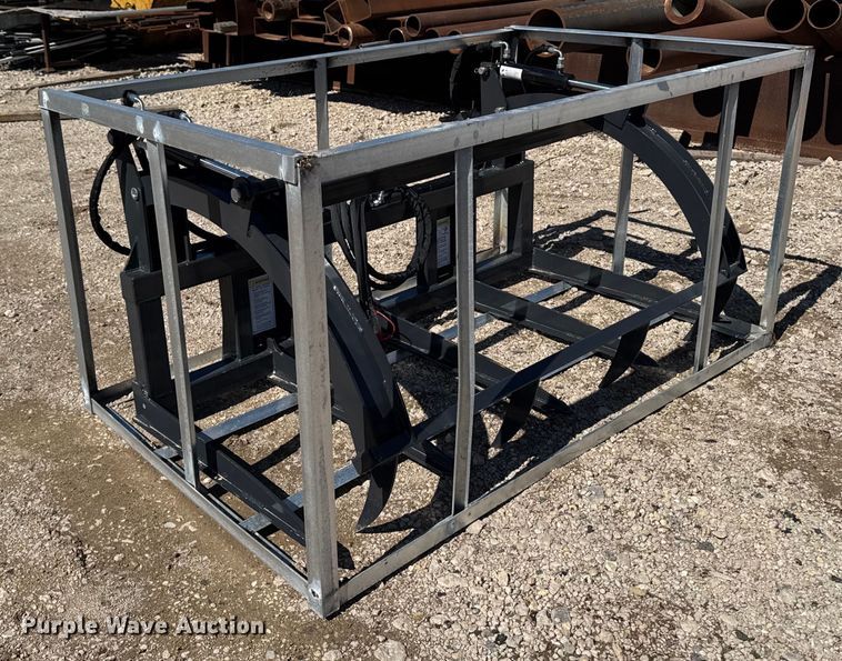 image for item EM3676 2024 Wolverine BG-13-72W skid steer grapple bucket