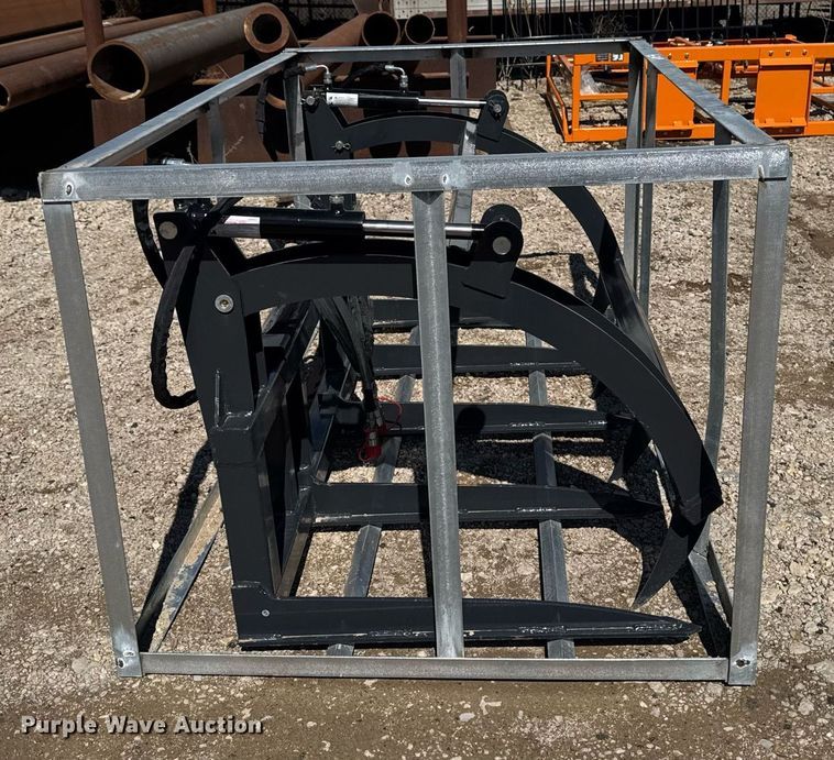 image for item EM3676 2024 Wolverine BG-13-72W skid steer grapple bucket