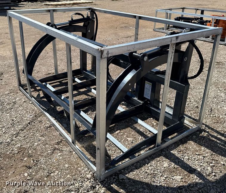 image for item EM3676 2024 Wolverine BG-13-72W skid steer grapple bucket