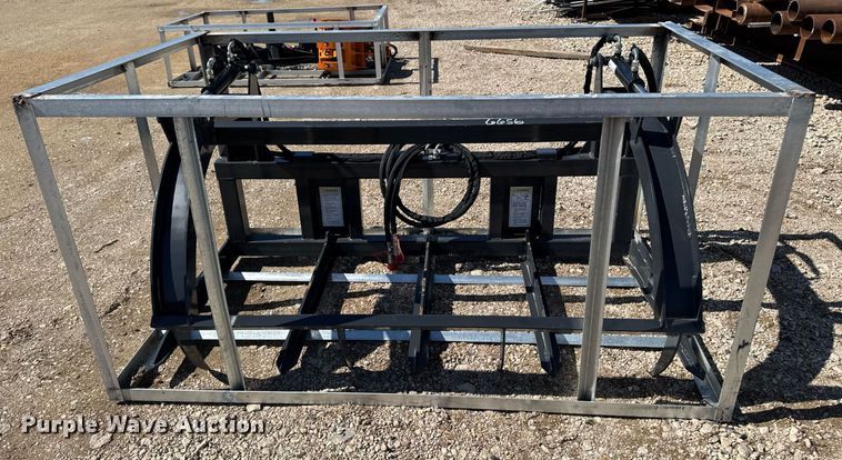 image for item EM3676 2024 Wolverine BG-13-72W skid steer grapple bucket