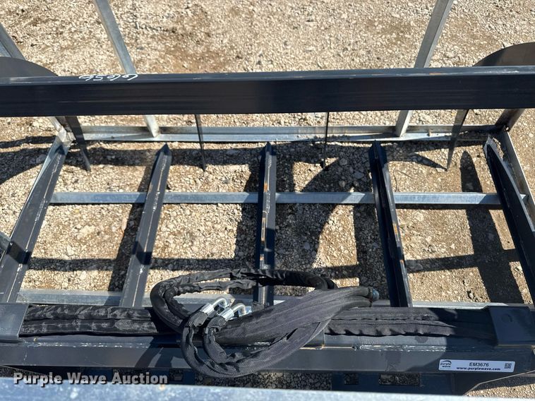 image for item EM3676 2024 Wolverine BG-13-72W skid steer grapple bucket