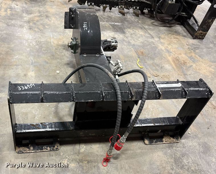 image for item EM3689 2024 GIYI GY-SG45 skid steer stump grinder