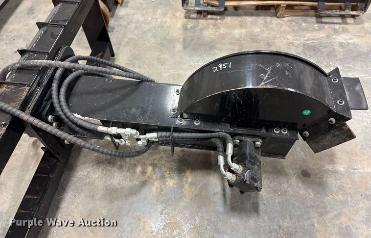 image for item EM3689 2024 GIYI GY-SG45 skid steer stump grinder