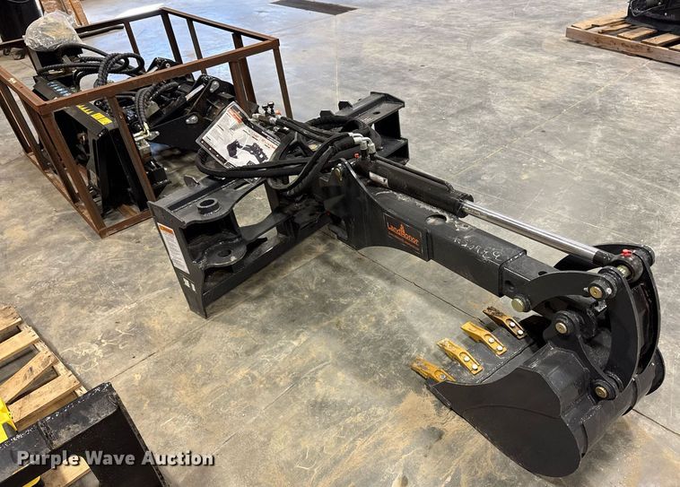 image for item EM3693 2024 Landhonor BH-11-06H skid steer backhoe