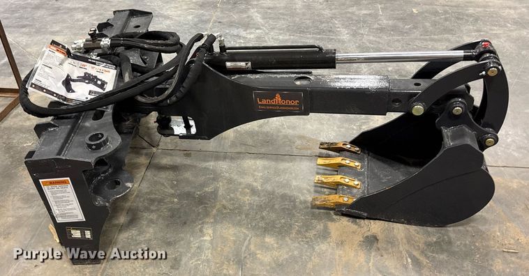 image for item EM3693 2024 Landhonor BH-11-06H skid steer backhoe