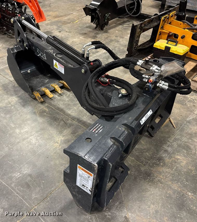 image for item EM3693 2024 Landhonor BH-11-06H skid steer backhoe