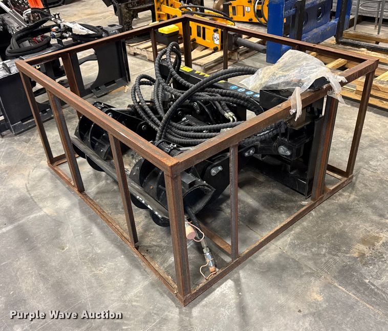 image for item EM3694 2024 AGT SSPOC skid steer pole clamp