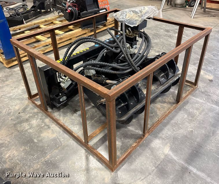 image for item EM3694 2024 AGT SSPOC skid steer pole clamp