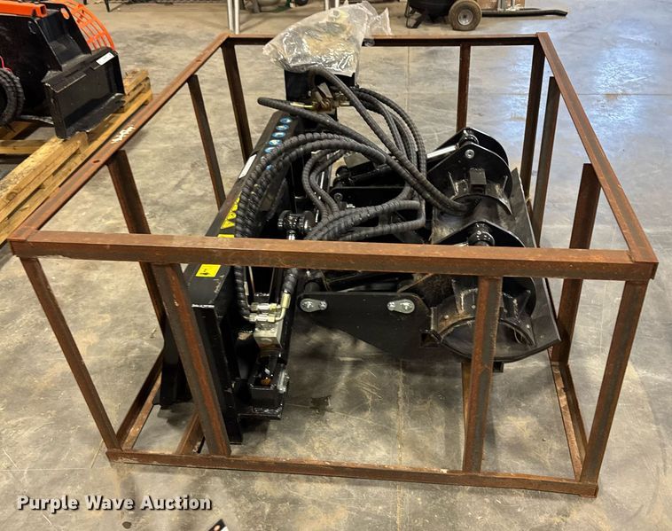 image for item EM3694 2024 AGT SSPOC skid steer pole clamp