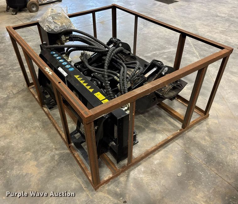 image for item EM3694 2024 AGT SSPOC skid steer pole clamp