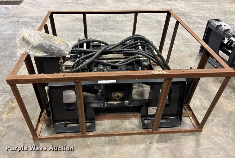 image for item EM3694 2024 AGT SSPOC skid steer pole clamp