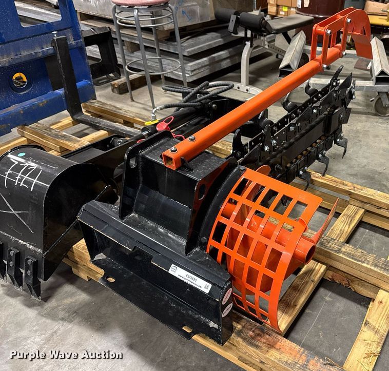 image for item EM3695 2025 Future FT-X39 skid steer trencher