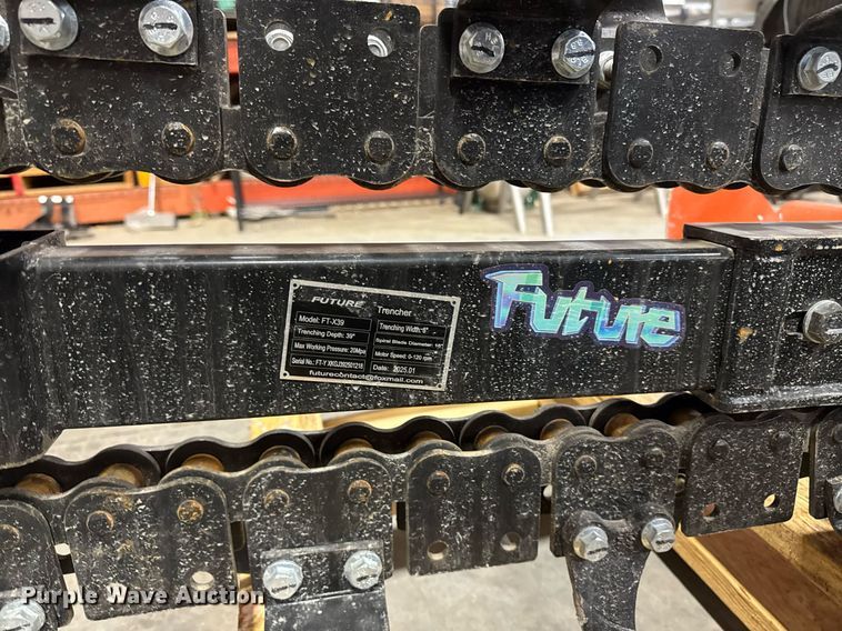 image for item EM3695 2025 Future FT-X39 skid steer trencher
