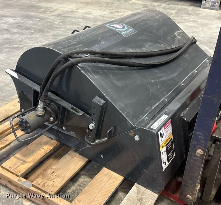 image for item EM3698 2023 Wolverine MBS-11-48W compact utility loader sweeper