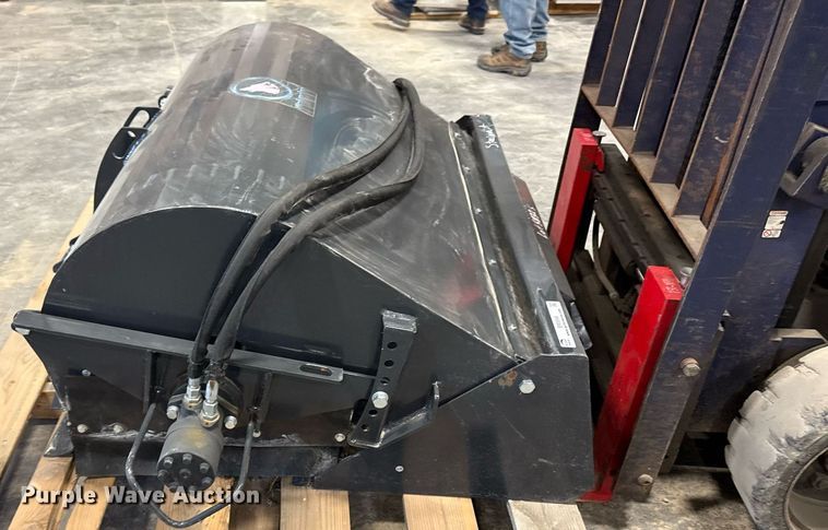 image for item EM3698 2023 Wolverine MBS-11-48W compact utility loader sweeper