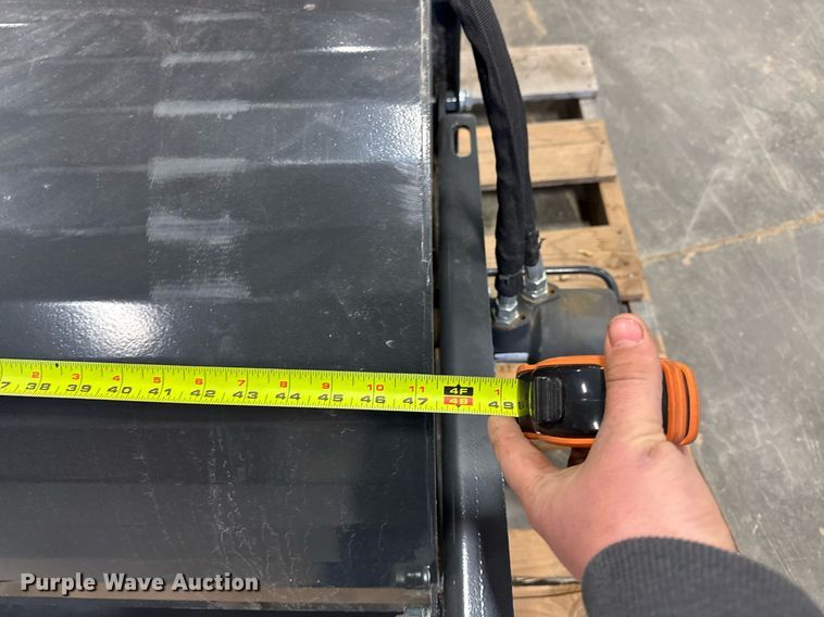 image for item EM3698 2023 Wolverine MBS-11-48W compact utility loader sweeper