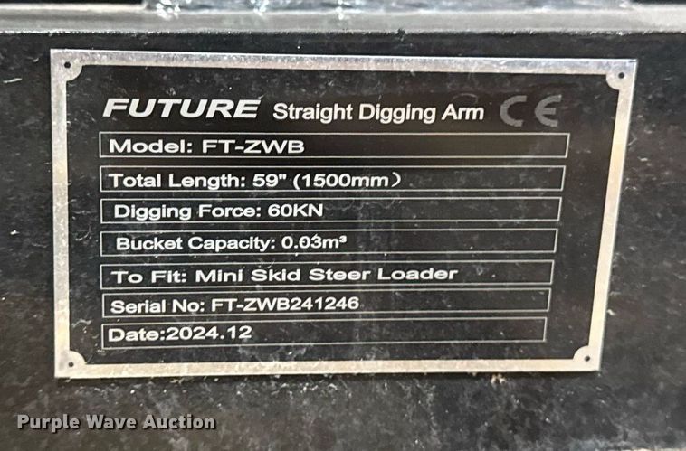 image for item EM3698 2023 Wolverine MBS-11-48W compact utility loader sweeper