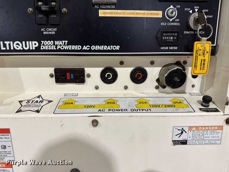 image for item EM3732 2008 Multiquip DA-7000SSA generator